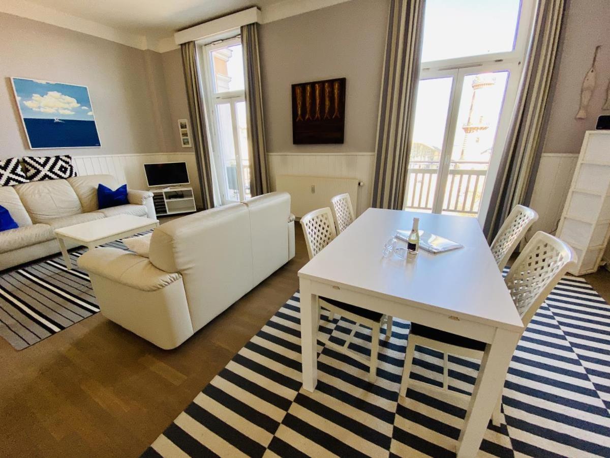 Berringer, Backbord, Direkt An Der Promenade Apartamento Rostock Exterior foto